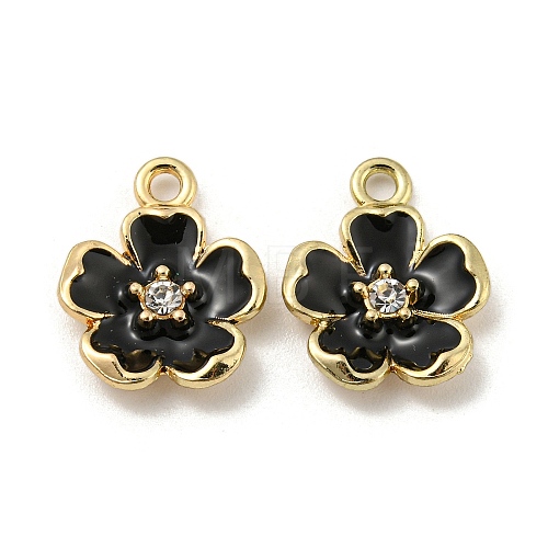 Alloy Enamel Pendants ENAM-D063-01G-07-1