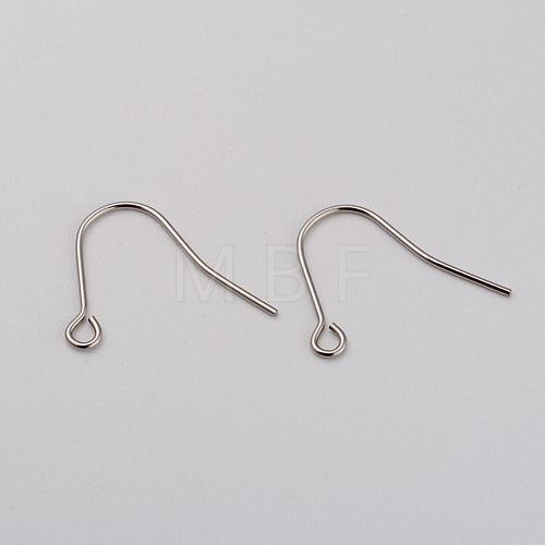 316L Surgical Stainless Steel Earring Hooks STAS-G229-08P-03-1