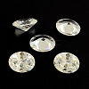Oval Shaped Cubic Zirconia Pointed Back Cabochons X-ZIRC-R010-14x10-02-1