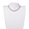 Natural Freshwater Pearl Necklaces NJEW-JN02509-02-5