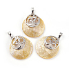 Shell Pendants KK-F751-L-B02-1