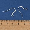 Brass Earring Hooks KK-H258-06C-S-3