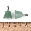 Natural Green Aventurine Pendants G-N349-15P-05-3