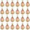 Transparent Glass Pendants GLAA-FZ0001-02K-1