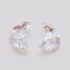 K9 Glass Rhinestone Pendants X-GLAA-K034-G03-1