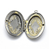 Brass Locket Pendants X-KK-F717-08AB-NR-3