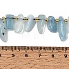 Natural Aquamarine Beads Strands GG-CBADF20-A01-4