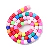 Handmade Polymer Clay Bead Strands X-CLAY-ZX006-01K-4