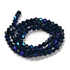 Opaque Solid Color Imitation Jade Glass Beads Strands LS-EGLA-A039-P4mm-L09-2