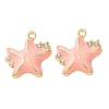 Alloy Enamel Pendants RB-CBAC8D9-03G-01-1
