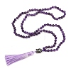 Tassel Pendant Necklaces NJEW-P191-A05-2