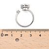 Rotatable Open Ring with Cubic Zirconia RJEW-Q776-02P-01-4