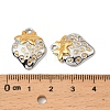 304 Stainless Steel Pendants STAS-T068-72GP-3