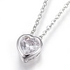 304 Stainless Steel Pendant Necklaces X-NJEW-O108-14P-1