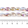 Electroplate Glass Beads Strands EGLA-B005-01A-FR05-4