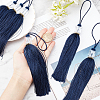 Gorgecraft 8Pcs Polyester Tassel Pendant Decorations AJEW-GF0004-66C-3