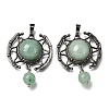 Natural Green Aventurine Pendants GG-CBA7610-03AS-05-1