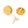 50Pcs Iron Butterfly Clutches Pin Backs IFIN-H066-01G-2