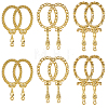 12Pcs 3 Styles Alloy Pendants FIND-SP0006-01-7