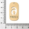 304 Stainless Steel Pendants STAS-D200-02G-G-3