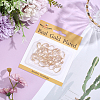 30Pcs 3 Styles Brass Micro Pave Clear Cubic Zirconia Leverback Earring Findings KK-BBC0027-45-6