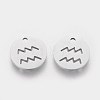 Non-Tarnish 304 Stainless Steel Charms STAS-Q201-T095-11-2
