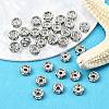 Brass Grade A Crystal Rhinestone Beads RB-A003-6MM-N-4