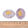 Natural Lepidolite Cabochons G-T143-28I-3