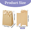 Rectangle Glitter Paper Gift Bags CARB-TAC0002-05D-4