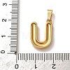 304 Stainless Steel Micro Pave Clear Cubic Zirconia Pendants CU-CBA703A-05G-U-3