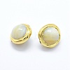 Shell Pearl Beads PEAR-P057-02G-2