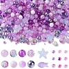 Mixed Styles Glass Beads GLAA-YW0003-73D-1