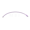 Baking Paint Stainless Steel Cable Wire Keychain AJEW-WH0413-15I-2