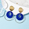 Natural Shell Dangle Earrings EJEW-JE05820-01-2