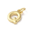 Rack Plating Brass Pendants KK-P245-06G-Q-2