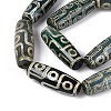 Tibetan Style dZi Agate Beads Strands G-N357-03A-01-4