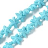 Synthetic Coral Dyed Carved Beads Strands CORA-K009-06A-01-1