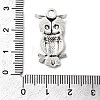 Tibetan Style Alloy Pendant Rhinestone Settings X-TIBE-Q050-46AS-LF-3