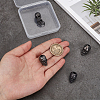 4Pcs 4 Styles Brass European Beads KK-OC0001-95B-3