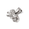 Animal Theme 304 Stainless Steel Pendants STAS-B167-27E-P-2