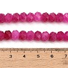 Faceted Dyed Natural White Jade Beads Strands GG-CBAE966-01A-O-5