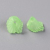 Frosted Acrylic Bead Caps MACR-S371-10A-733-2