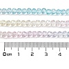 Transparent Painted Glass Beads Strands DGLA-A034-T3mm-A21-3