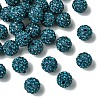 30Pcs Pave Disco Ball Beads RB-YW0001-14B-1