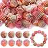 40Pcs Imitation Pearl Acrylic Beads OACR-FS0002-89A-19-1