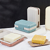 3Pcs 3 Colors Portable Travel Plastic Soap Boxes AJEW-GA0005-73-4