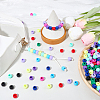 300Pcs 10 Colors Opaque Acrylic Beads SACR-SP0001-53A-4