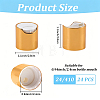 24Pcs Plastic Press Caps KY-CP0001-37D-2