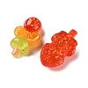Transparent Resin Cabochons CRES-L050-04-2