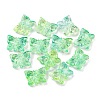 926Pcs Transparent Two Tone Acrylic Beads MACR-K359-17A-1